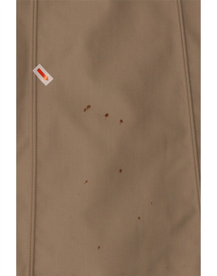 Soprabito oversize da donna in pelliccia sintetica VINTAGE EU 40 Poliestere beige medio