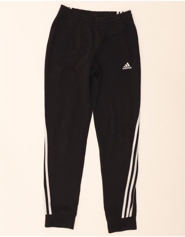 Pantaloni della tuta da ragazzo Adidas Joggers 13-14 anni in cotone nero