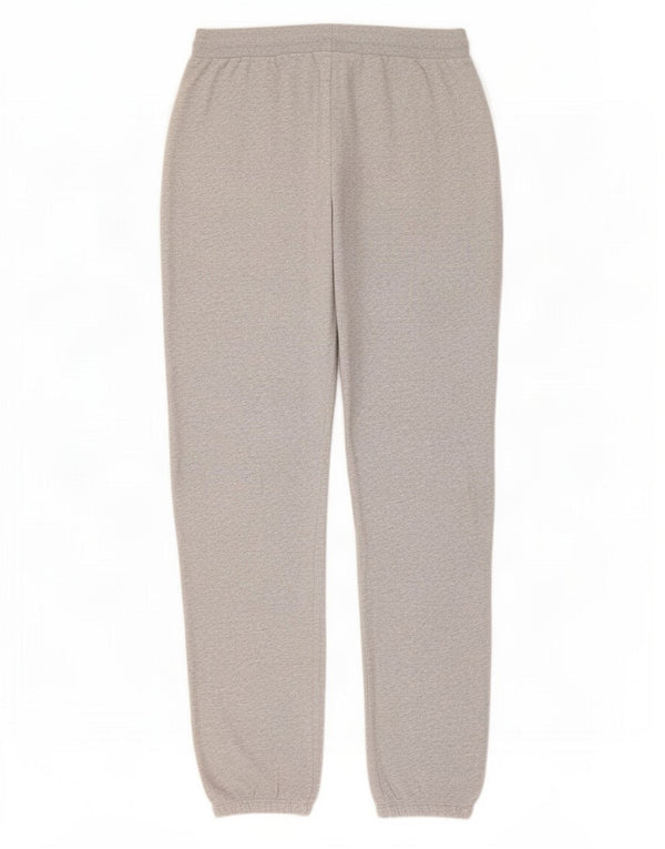 Pantaloni da tuta con grafica Umbro da uomo, pantaloni da jogging, cotone screziato grigio medio