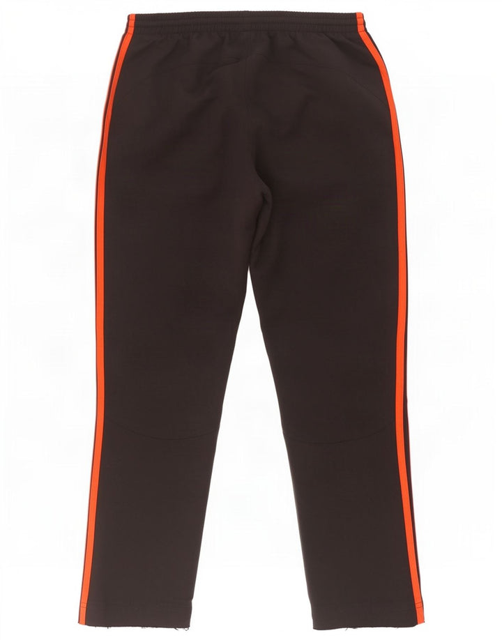 Pantaloni della tuta da ragazzo Adidas 9-10 anni in poliestere grigio