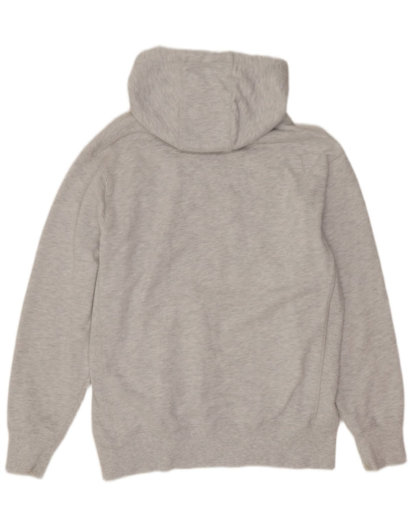 Felpa con cappuccio grafica da uomo Superdry XL in cotone grigio