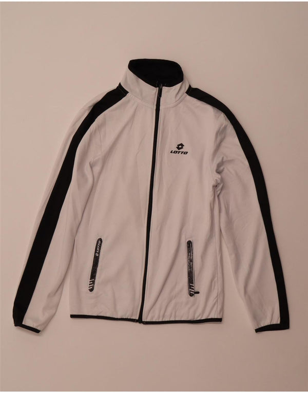 Giacca da tuta da ragazza LOTTO 15-16 anni XL White Colourblock