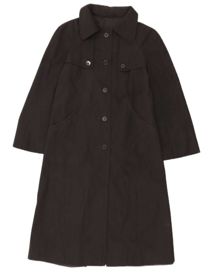 Cappotto da donna Piccadilly UK 10 piccolo poliestere nero
