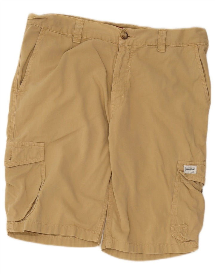 Pantaloncini cargo da uomo Carrera W34 Large Beige