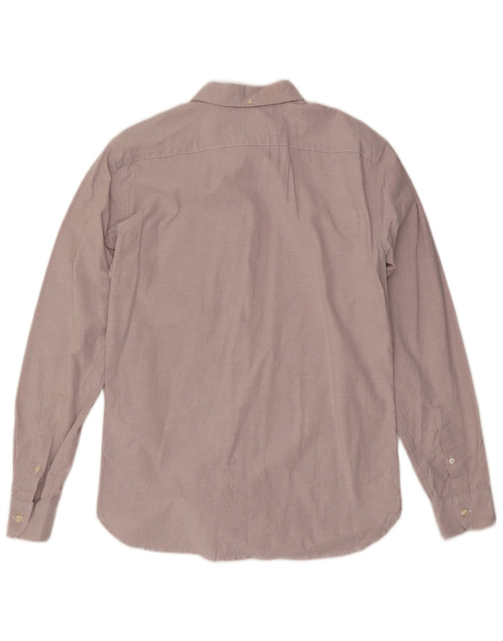 Camicia slim da uomo Dockers in cotone rosa medio