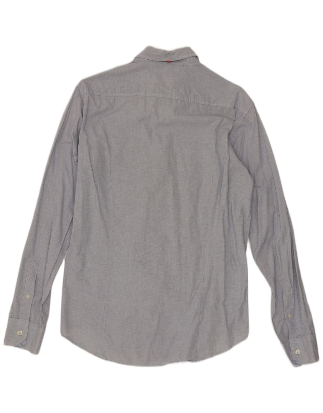 Camicia da uomo Hugo Boss a quadretti blu medio