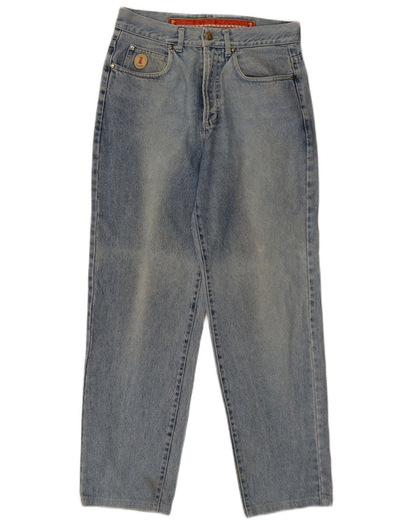 Jeans Trussardi Uomo Tapered IT 47 Small W30 L29 Blu Cotone