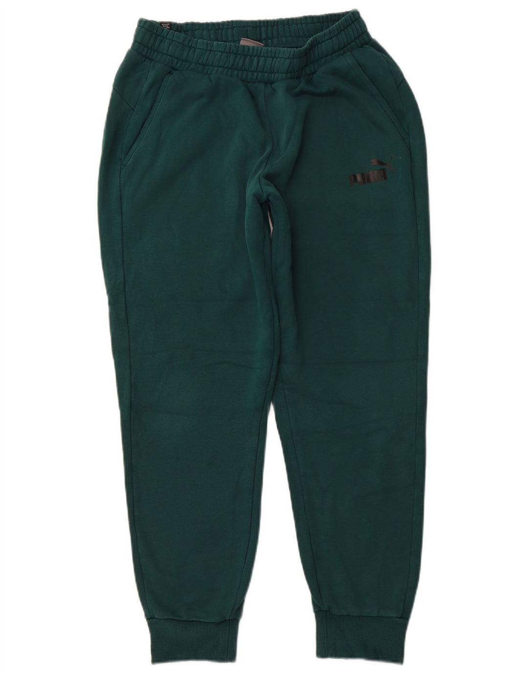Pantaloni da tuta da uomo PUMA Joggers in cotone verde medio
