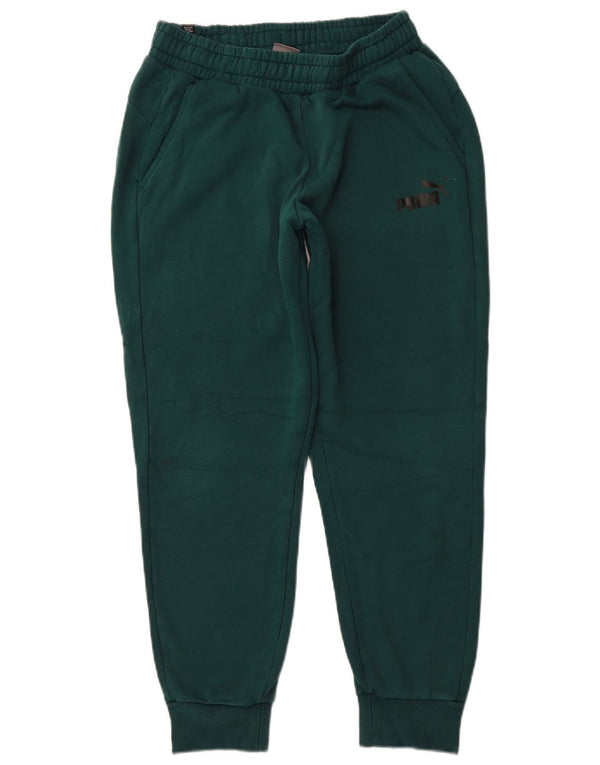 Pantaloni da tuta da uomo PUMA Joggers in cotone verde medio