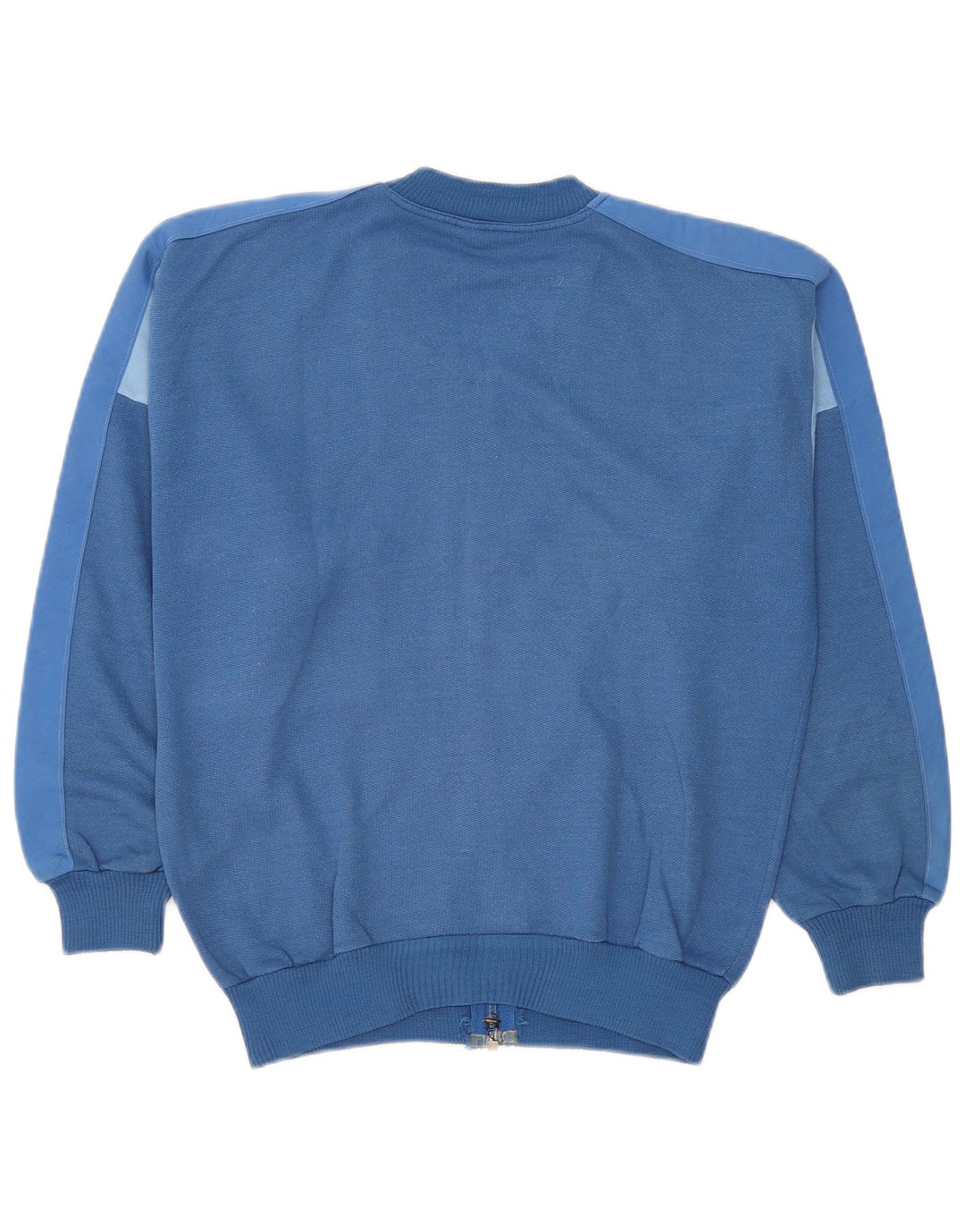 Giacca da ginnastica vintage da uomo UK 44 XL in cotone blu