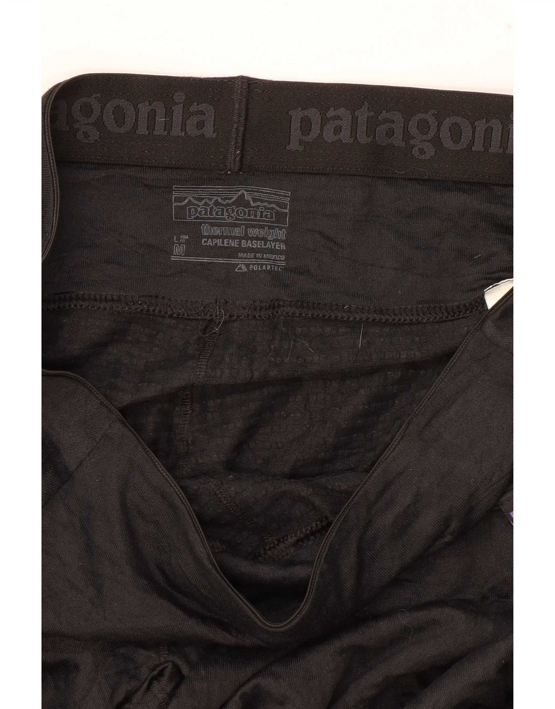 Leggings da donna Patagonia UK 12 Medium Nero Poliestere