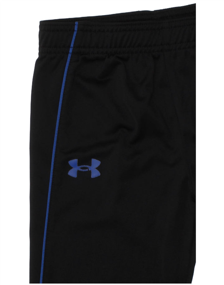 UNDER ARMOUR Boys Tracksuit Trousers 6-7 Years  Black