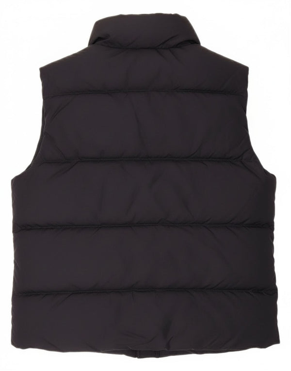 Gilet imbottito da donna Ralph Lauren UK 10 piccolo in nylon blu navy