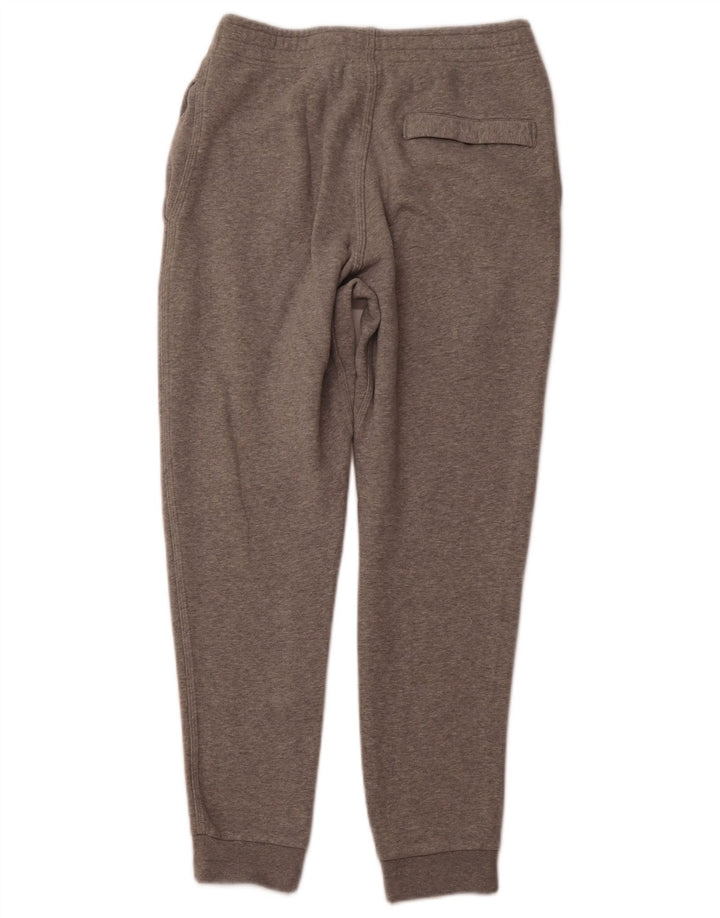 NIKE Mens Tracksuit Trousers Joggers Small  Grey Cotton