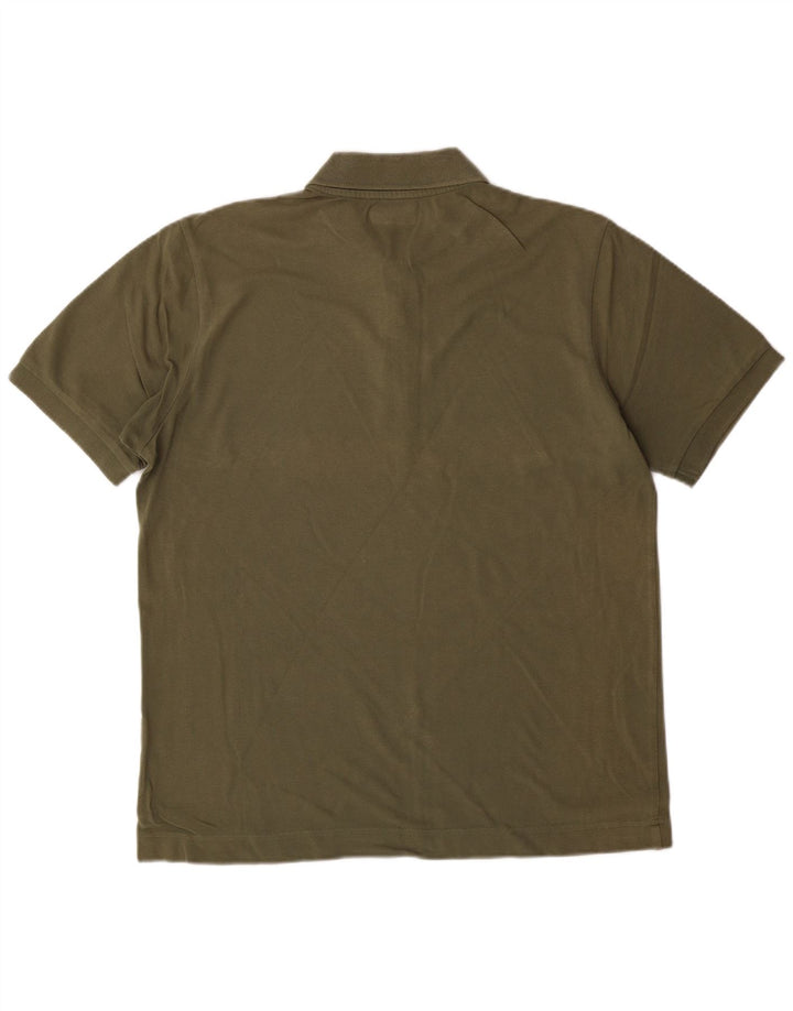 Polo Kappa da uomo verde medio