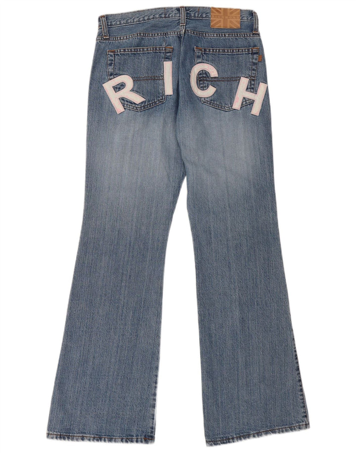 Jeans bootcut con grafica da donna Richmond IT 44 medio W30 L32 cotone blu