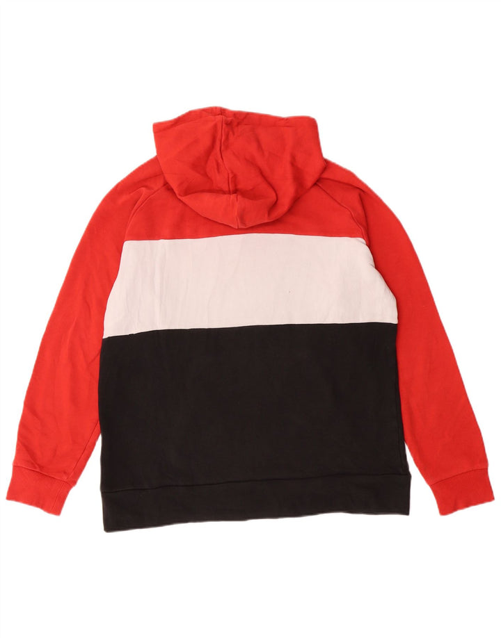 Felpa con cappuccio grafica da ragazzo Puma 13-14 anni Colorblock rosso