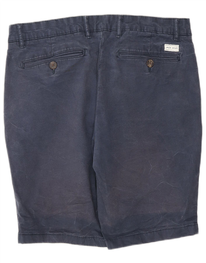 Pantaloncini chino da uomo Jack Wills W34 grande cotone blu navy