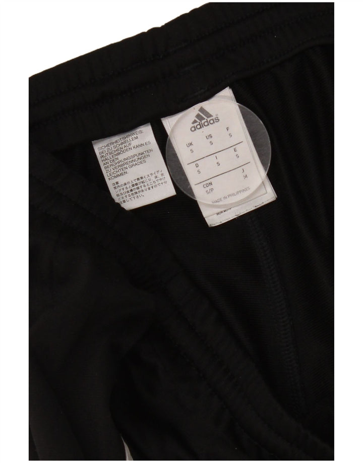 Pantaloni da tuta da uomo Adidas Joggers piccoli in poliestere nero