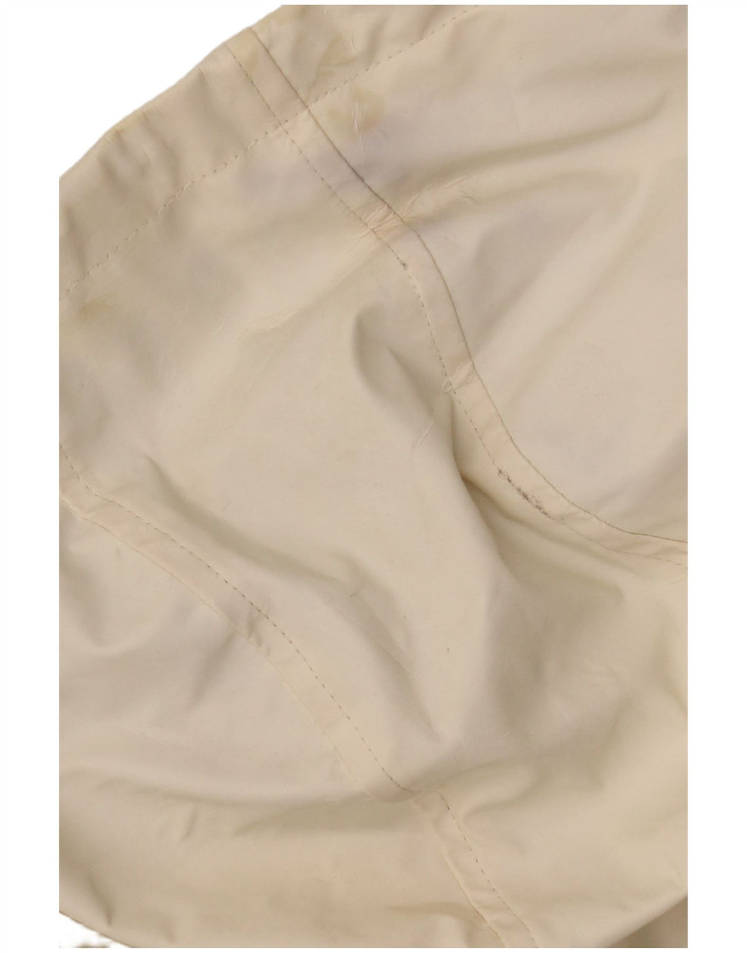 Topshop Giacca antipioggia oversize da donna con cappuccio UK 10 Small Off White