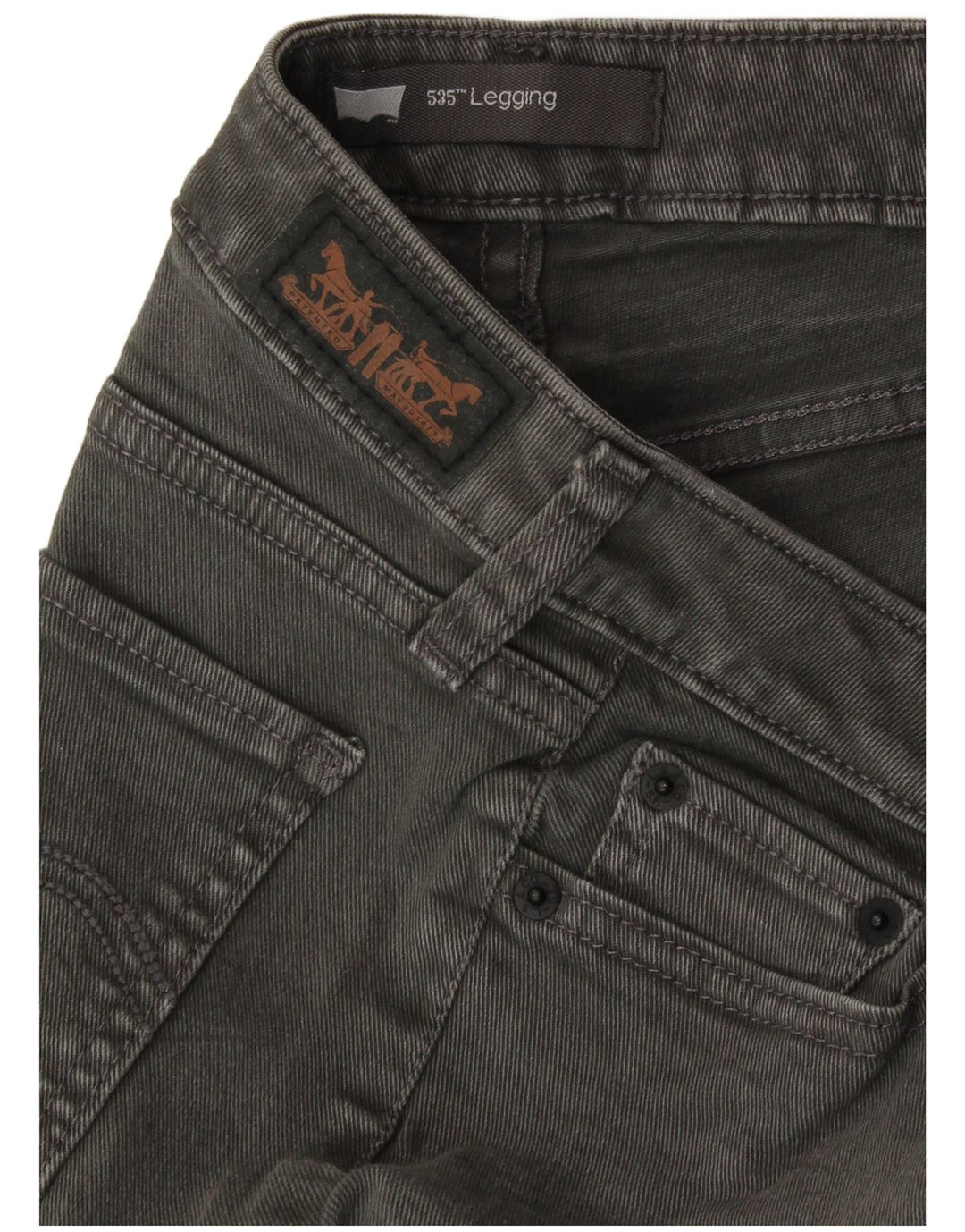 Jeans skinny legging 535 da donna Levi's W28 L29 Grigi