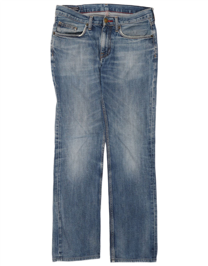 Jeans dritti da uomo Tommy Hilfiger W32 L34 cotone blu