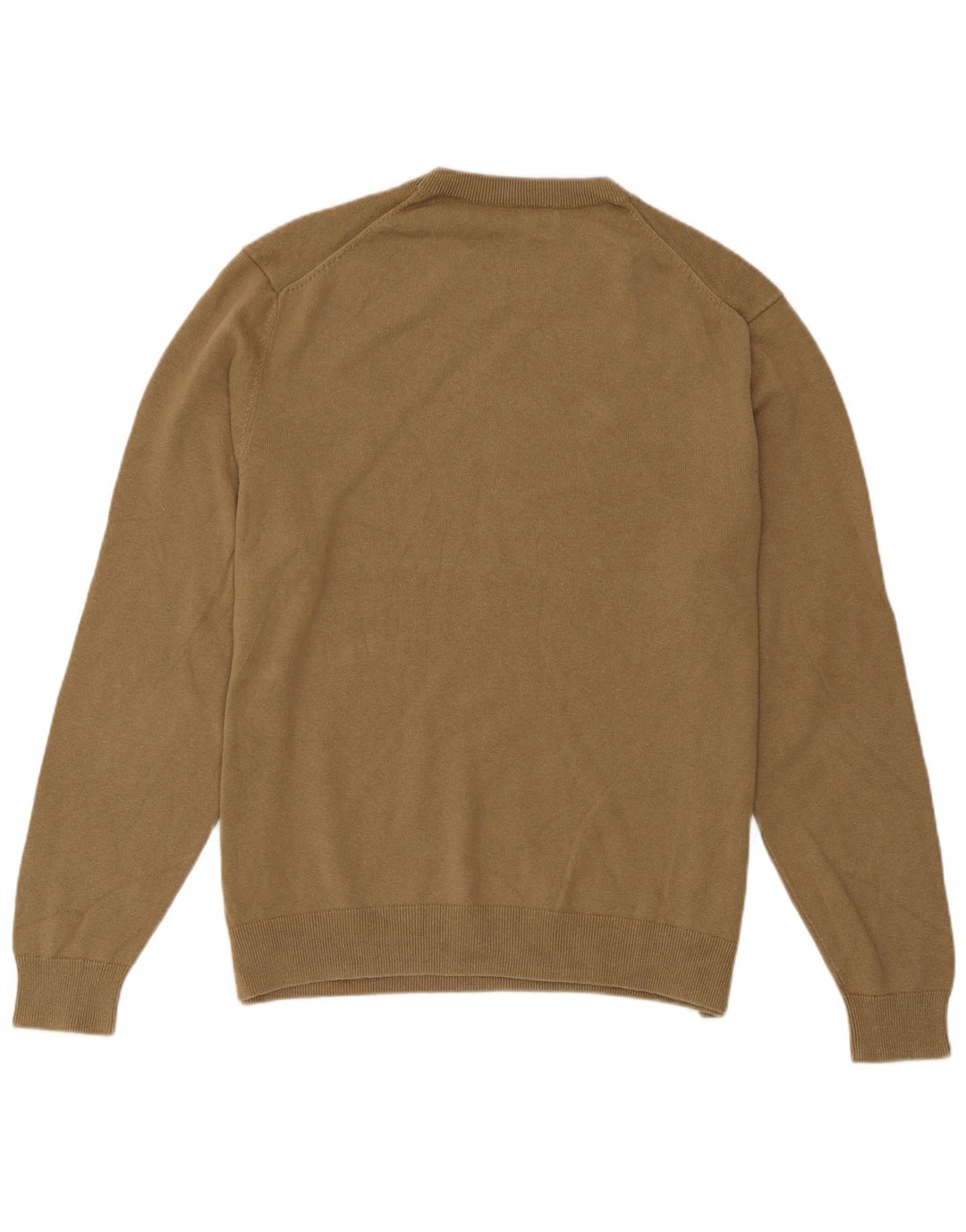 Maglione maglione girocollo da uomo Zara XL in lino beige