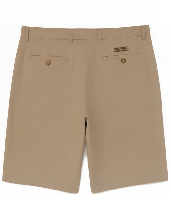 Pantaloncini chino con pegging da uomo Gant medi W32 in cotone beige