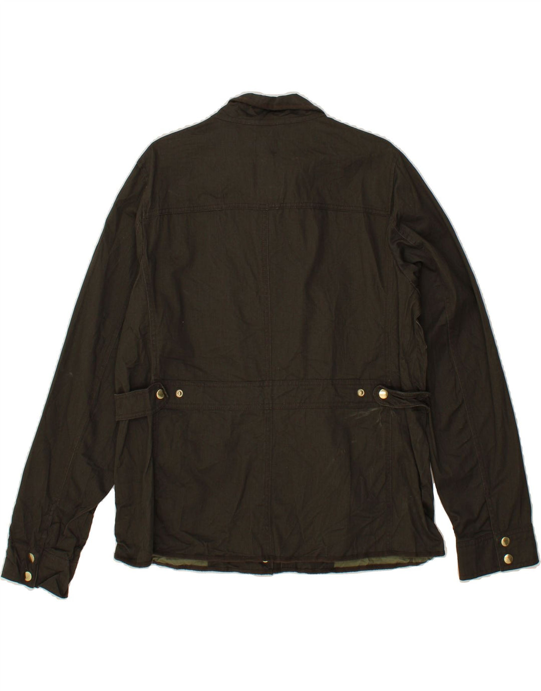 J. CREW Womens Utility Jacket UK 18 XL Green Cotton Vintage J. Crew and Second-Hand J. Crew from Messina Hembry 