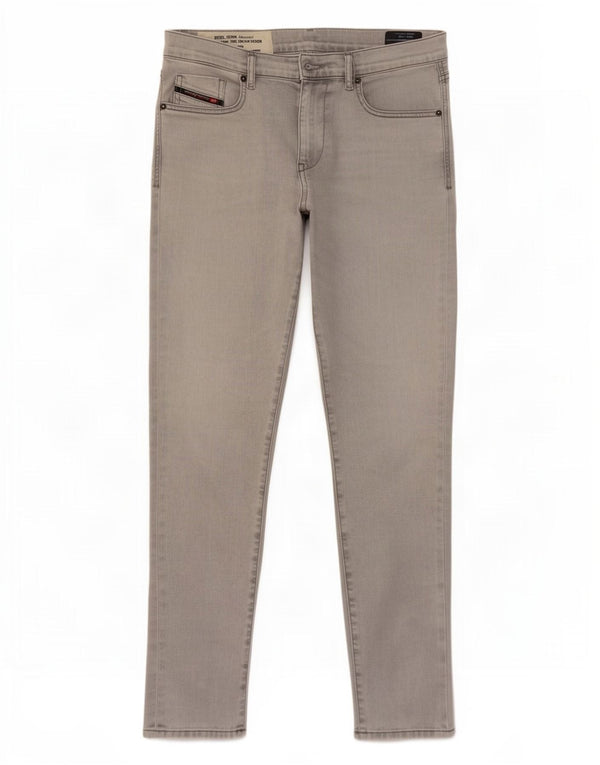 Diesel Mens D-Strukt Slim Jeans W31 L32 Grey Cotton