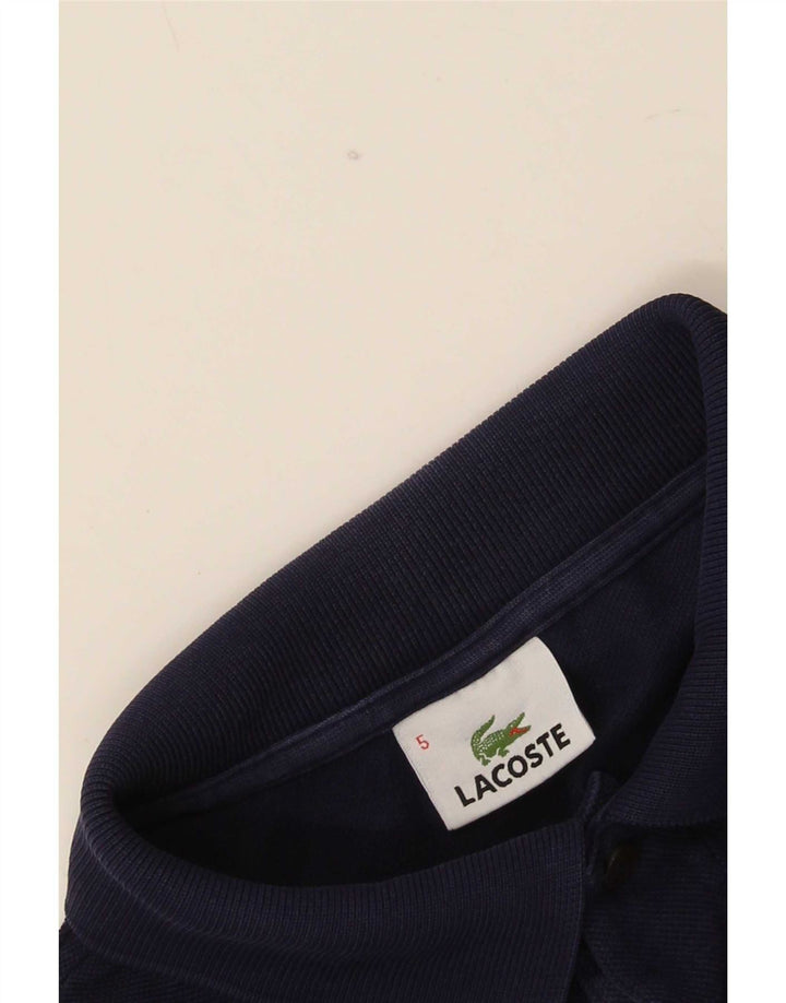 Polo da uomo Lacoste taglia 5 grande blu navy