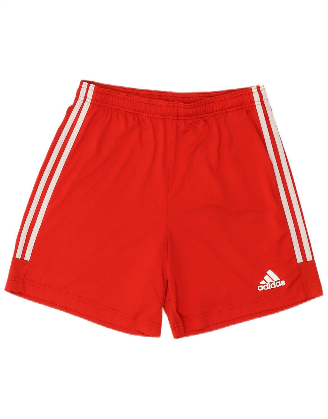 Pantaloncini sportivi Adidas Aeroready da uomo in poliestere rosso medio