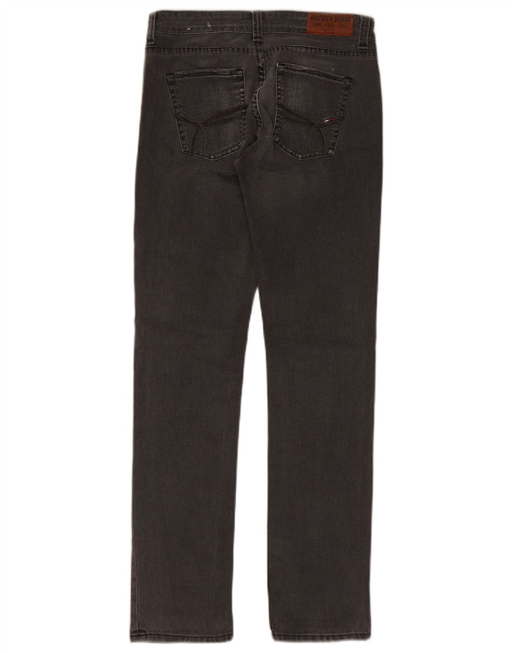 TOMMY HILFIGER Jeans slim da donna W28 L32 cotone grigio