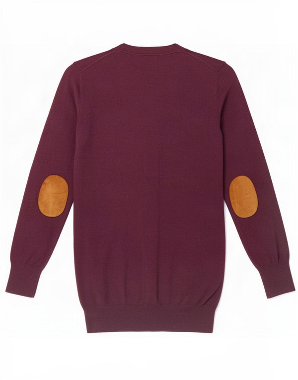 Maglione cardigan da donna Massimo Dutti UK 12 Medium Purple Colourblock