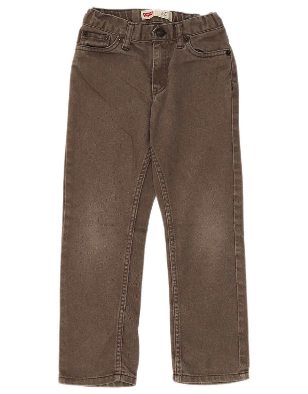 Levi's Ragazzi 511 Jeans Slim 6-7 anni W20 L20 Cotone Verde