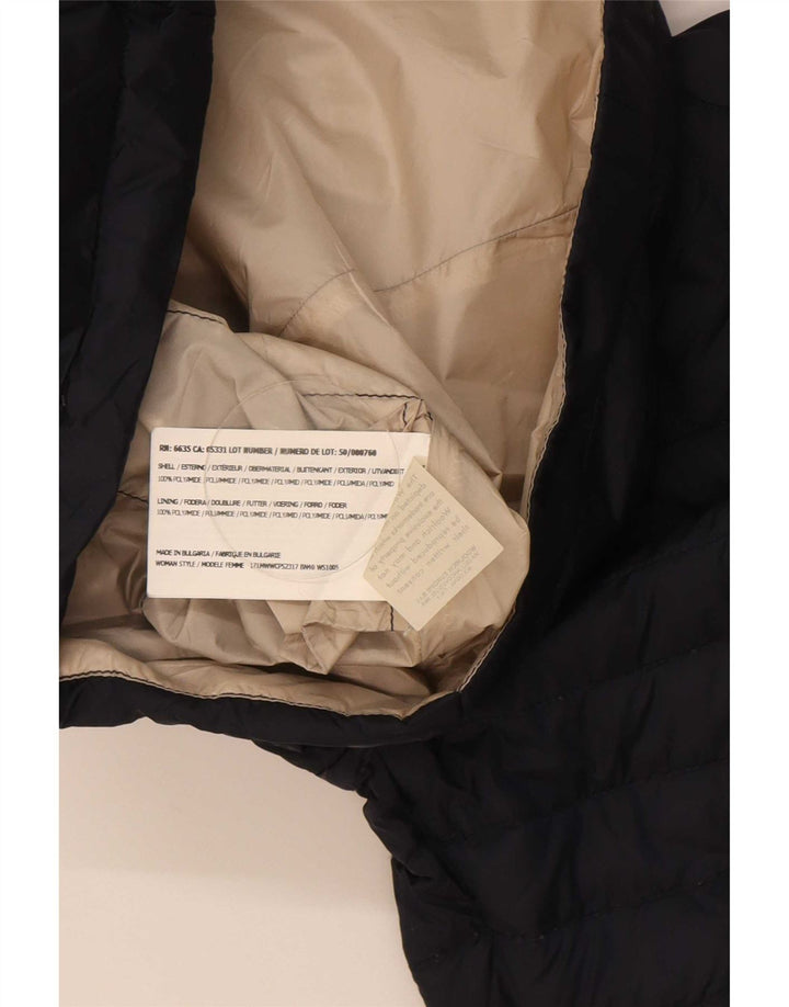 Giacca imbottita da donna Woolrich UK 10 Small Blu Navy in poliammide
