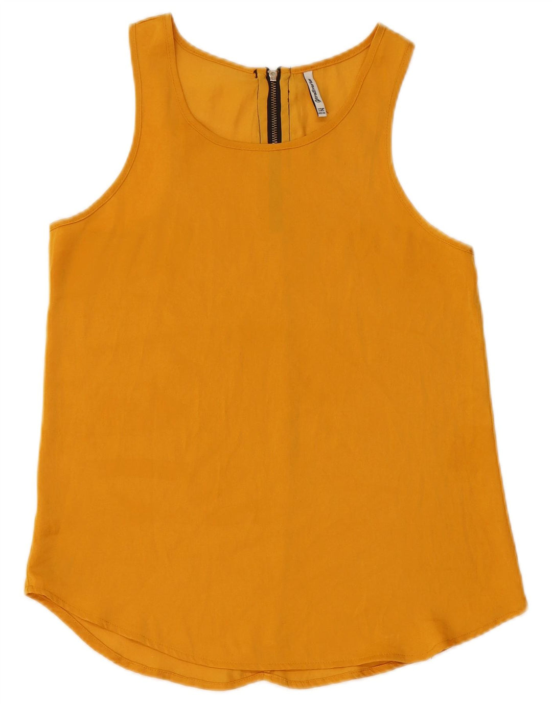 Camicetta senza maniche da donna STRADIVARIUS UK 10 Small Giallo