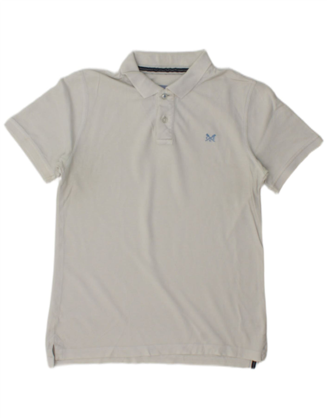 CREW CLOTHING Polo da uomo piccola in cotone beige