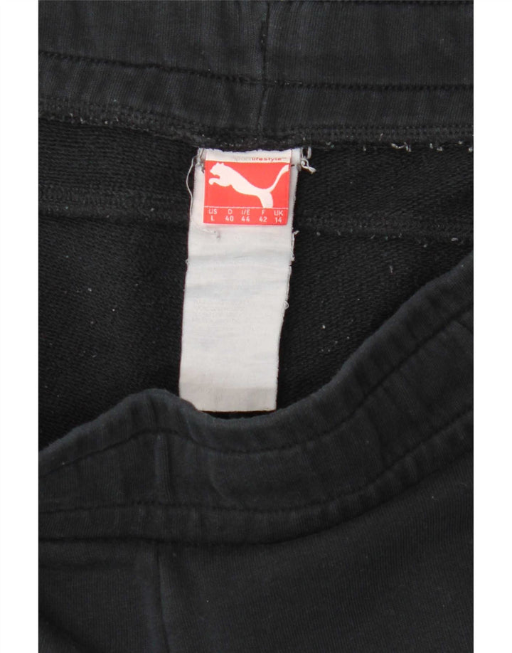 Pantaloni della tuta da donna Puma UK 14 Large neri