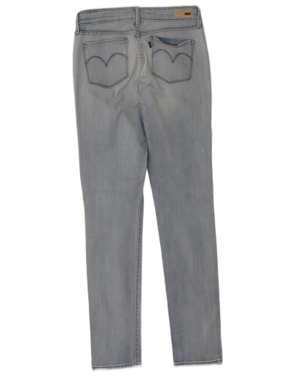 Jeans skinny Levi's Demi Curve a vita media da donna W28 L34 cotone blu