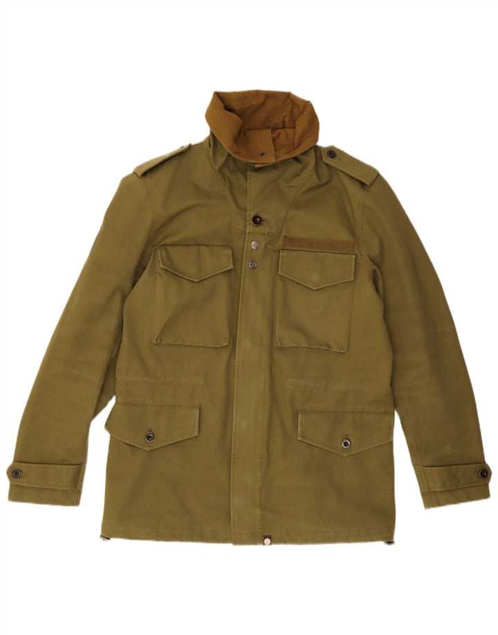 Giacca utility da uomo Pretty Green UK 38 Cotone kaki medio