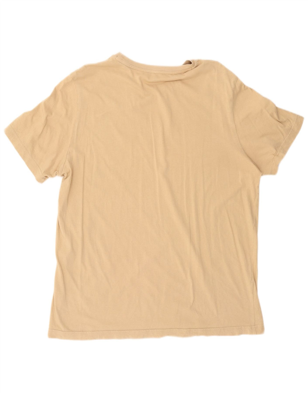 Puma T-shirt grafica da uomo grande in cotone beige