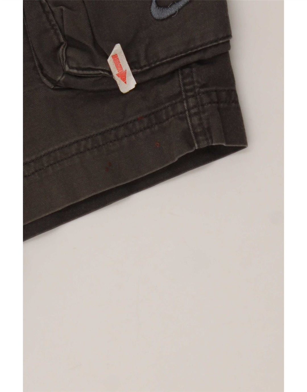 Pantaloncini cargo da uomo Nike W34 Large in cotone grigio