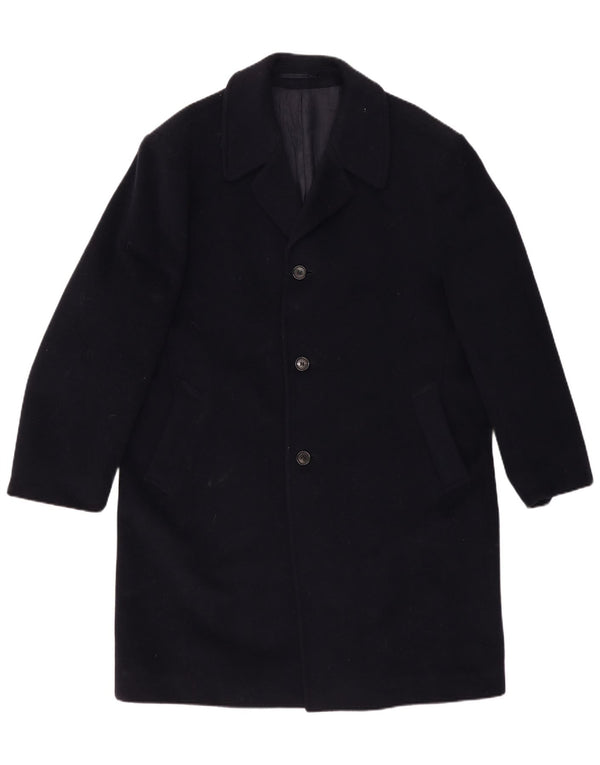 WELLINGTON Cappotto da uomo UK 42 XL Lana blu navy