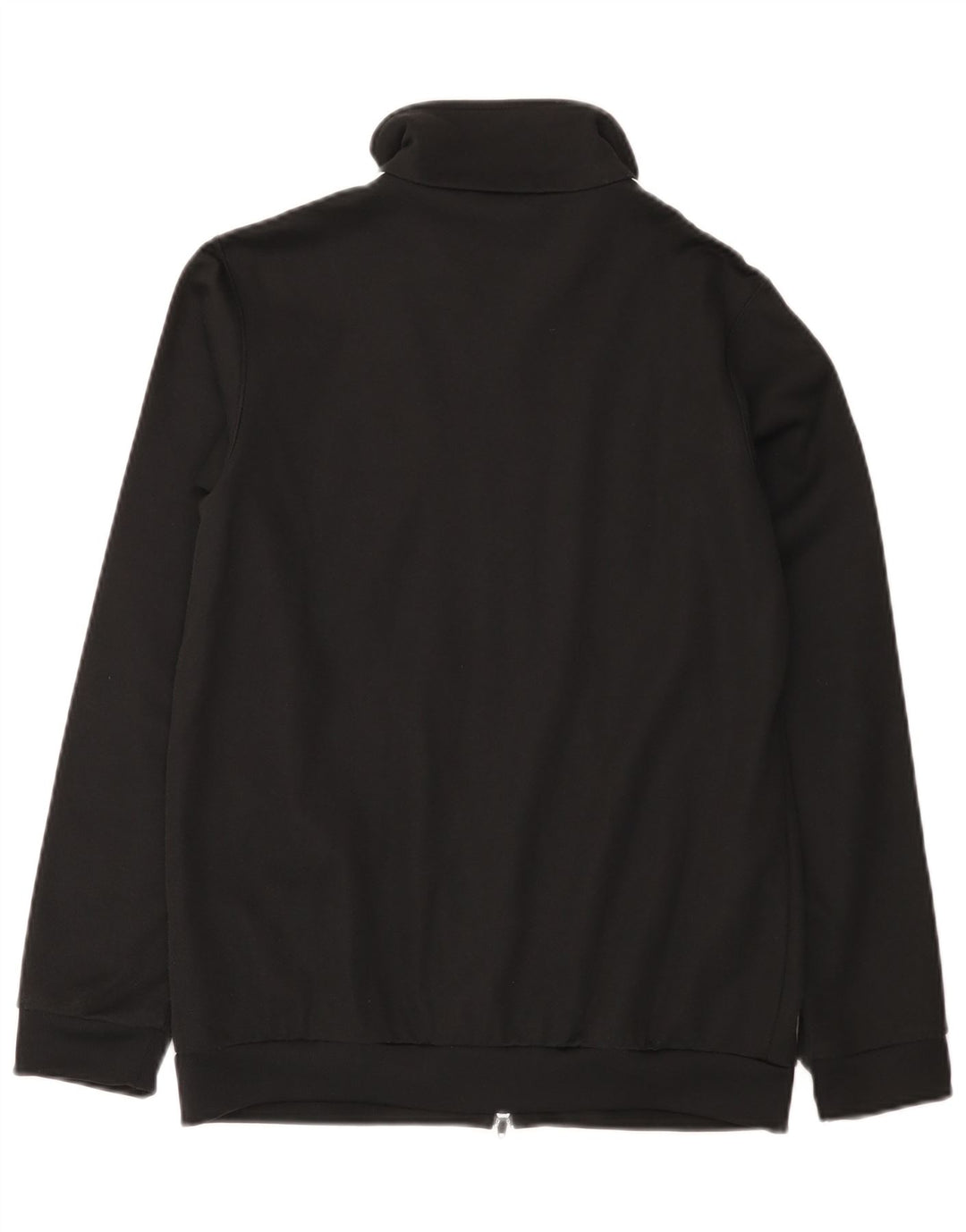 Giacca da ginnastica da donna Adidas UK 10 piccola in cotone nero