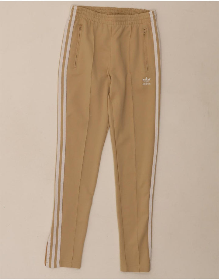 ADIDAS Womens Tracksuit Trousers UK 6 XS  Beige Polyamide Vintage Adidas and Second-Hand Adidas from Messina Hembry 