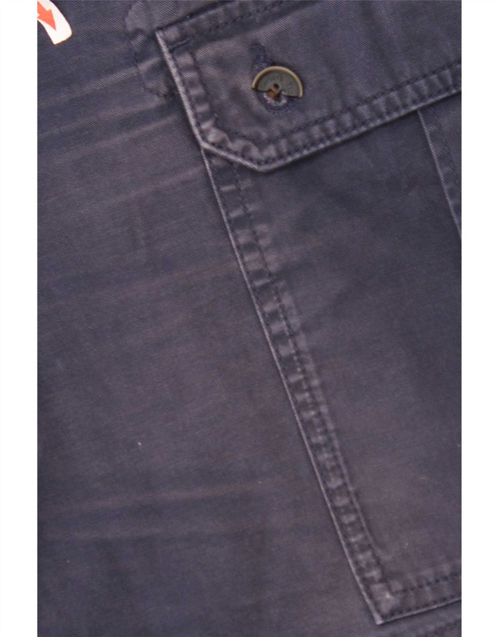Pantaloncini cargo da uomo Timberland W42 2XL cotone blu navy
