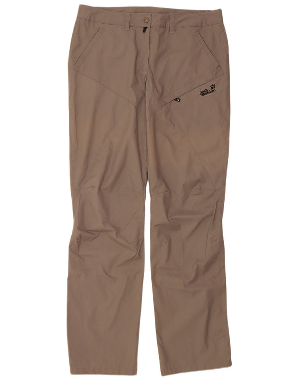 Pantaloni da escursionismo da donna JACK WOLFSKIN W34 L36 Poliestere grigio