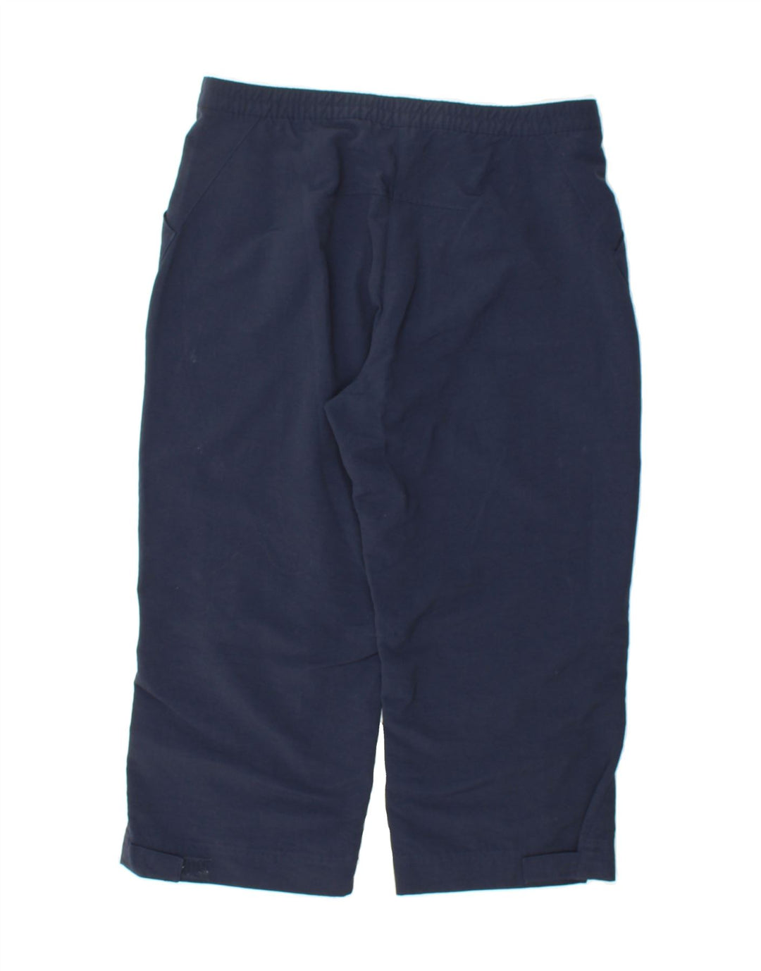 ADIDAS Womens Capri Trousers UK 12 Medium W32 L20 Navy Blue Polyamide Vintage Adidas and Second-Hand Adidas from Messina Hembry 