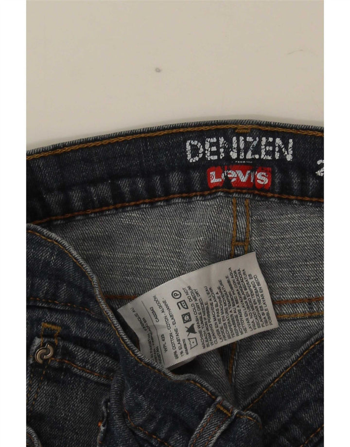 Jeans dritti slim Denizen da uomo Levi's W34 L30 cotone blu navy